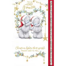 Lovely Fiancée Handmade Me to You Bear Christmas Card Image Preview